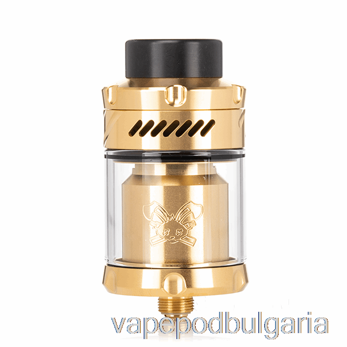 Vape 10000 Дръпки Hellvape Dead Rabbit V3 25mm Rta Gold